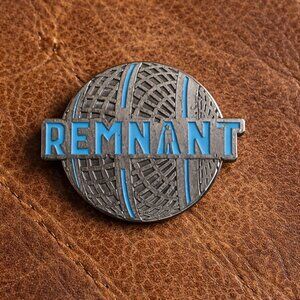 Remnant World Man Logo Lapel Pin Badge